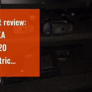 [Review] BARSKA AX11620 Biometric Fingerprint Mini Security Home Safe Box 0.29 Cubic Ft, Black,...