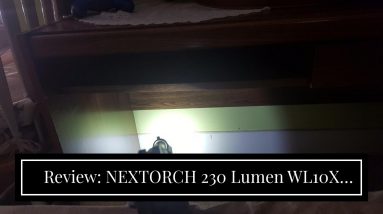 Honest review: NEXTORCH 230 Lumen WL10X Executor Ultra Bright Lightweight LED Weapon Light, Att...