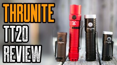 Best Tactical EDC Flashlight | Thrunite TT20 Review | USB-C