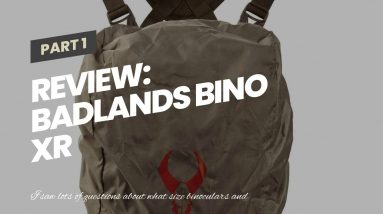 Honest review: Badlands Bino XR Camouflage Binocular & Rangefinder Case