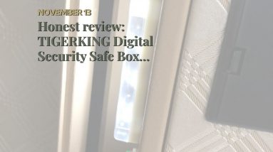 Top rated: TIGERKING Digital Security Safe Box for Home Office Double Safety Key Lock and Passw...
