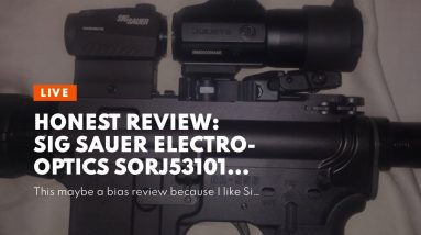 My review: Sig Sauer Electro-Optics SORJ53101 Gun Stock Accessories, Black
