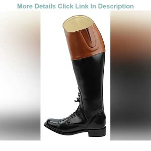 ✓ Hispar Royal Women Ladies Pull On Field Fox Hunt Hunting Boots Without Back Zipper Tan Top