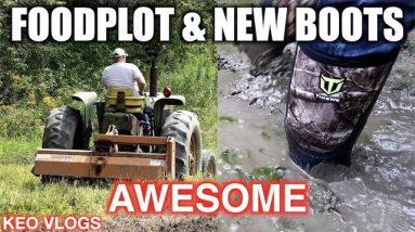 Carl's FoodPlot Planted & TideWe Boots For The Win
