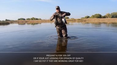 Tidewe Waders review/opinion. Inexpensive good waders for hunting or fishing!