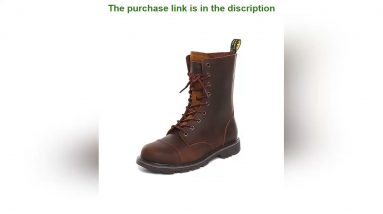 ✨Hiking shoes Men Hunting Boots Tactical shoes Desert Combat Ankle Waterproof sneakers Leather Snow