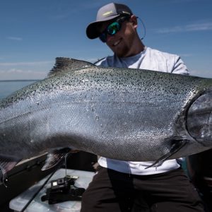 Fishing For GIANT Lake Michigan King Salmon | Milwaukee WI