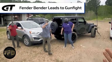 Parking Lot Fender Bender Leads to Gunfight | First Person Defender
