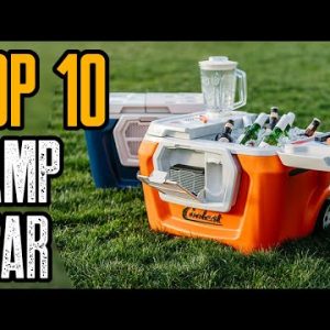 TOP 10 AMAZING CAMPING GEAR & GADGETS YOU MUST HAVE