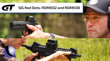 ROMEO2, ROMEO8 Red Dots from Sig Sauer | Guns & Gear