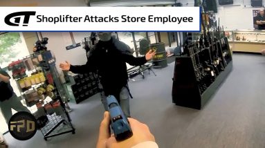 Shoplifter Attacks Store Employee | First Person Defender
