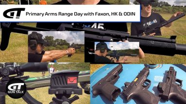 Primary Arms Range Day with Faxon, HK, & ODIN Works | Gun Talk
