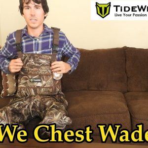 TideWe Chest Waders Realtree MAX5 Camo Neoprene Unboxing, First Impression and Review