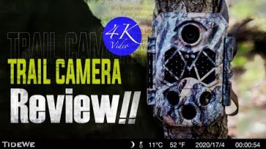 TideWe Trail Cam UNBOXING and Review!! | Amazon's Best Seller