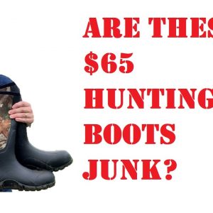 Unboxing and review of the TIDEWE men’s hunting, rainboot