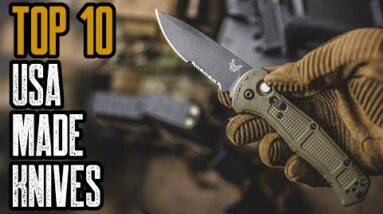 Top 10 Best American Made EDC Pocket Knives 2022
