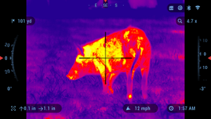 Distance Calculating Thermal Scope