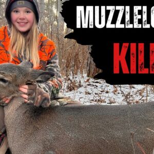 2022 Wisconsin Muzzleloader Hunt! | BIG DOE DOWN!!!