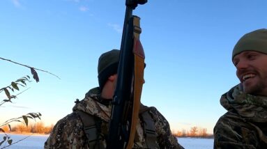 Nebraska Duck Hunting 2022 | SNOWY Conditions!!