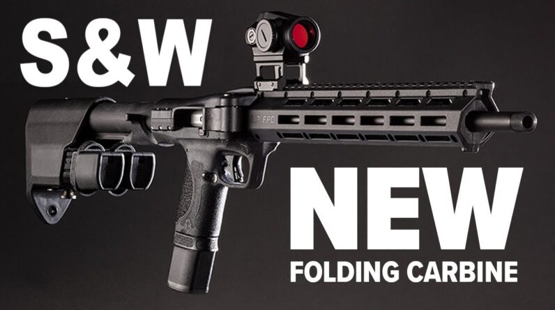 S&W JUST RELEASED New FOLDING 9mm Carbine in 2023!