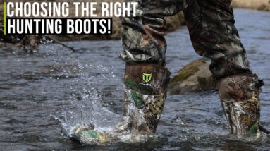 Choosing the BEST Hunting Boot for YOU!!
