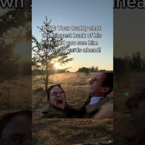 When You Finally Tag a Giant! #huntingbuddy #huntingequipment #funny #huntlife