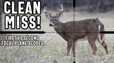 suitability for shorter range opting for second focal plane optics 3