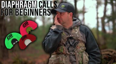 How to use a Diaphragm Turkey Call for BEGINNERS!