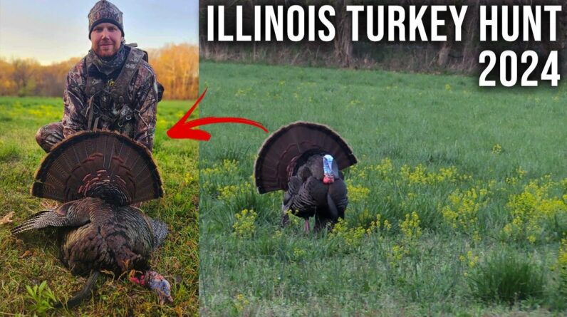 Illinois Turkey Hunt 2024 (Using the TideWe Turkey Vest!!)