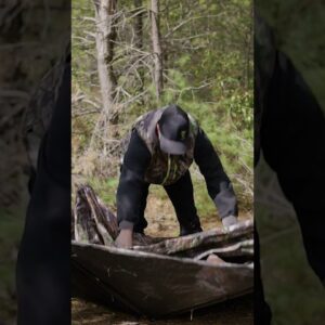 QUICKLY Set-Up the TideWe See Through Ground Blind!! #hunting #groundblind