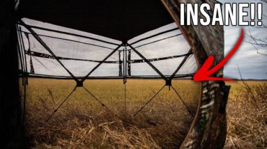 TideWe (SEE THROUGH) Hunting Blind | MUST SEE!!!
