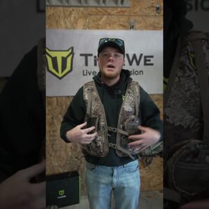 🏃‍♂️The TideWe Run & Gun Turkey Vest—designed for hunters always on the move.#TideWe #TurkeyHunting
