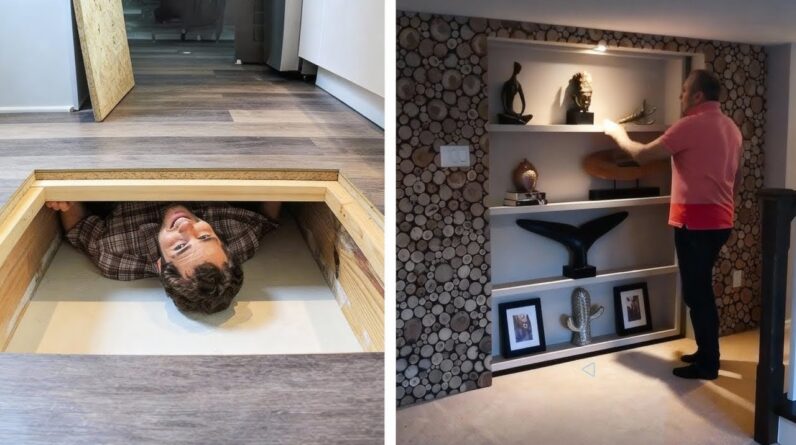 INCREDIBLY INGENIOUS Hidden Gun Safes and Secret Furniture