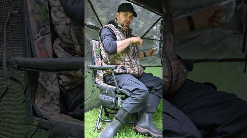 Late-fall and winter ground blind hunts are long. A heated folding chair keeps you warm! #TideWe 10 Late-fall and winter ground blind hunts are long. A heated folding chair keeps you warm! #TideWe