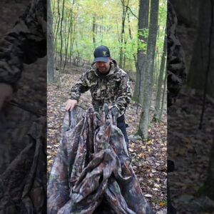 30 seconds. Zero hassle. Total cover! Set up your TideWe Blind faster than ever! #TideWe#DeerHunting