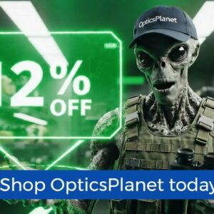 Green Monday Sale: 12% OFF Everything + 2% Bucks at OpticsPlanet