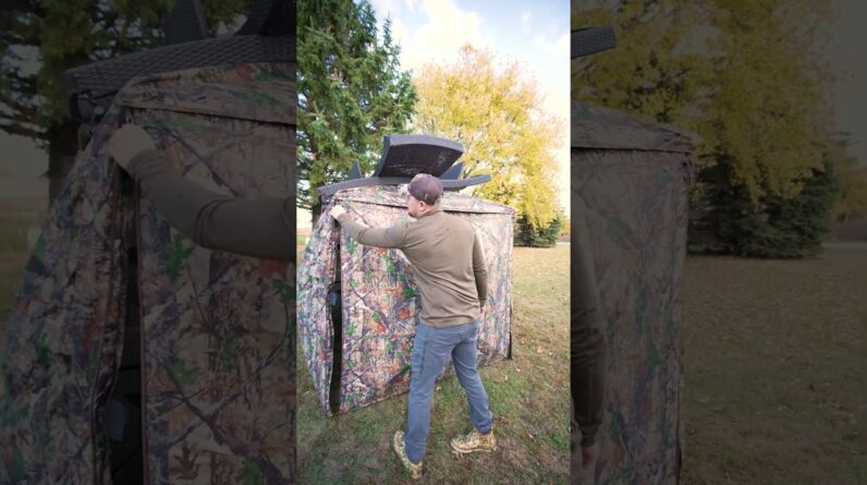 Stands firm in every storm, keeping hunters in position no matter what, that’s TideWe FlipGuard 270.