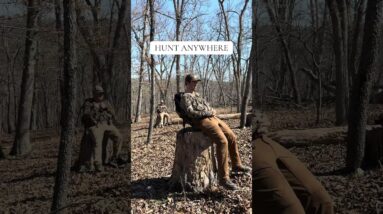 We hunting bros hunt anywhere 😎🦃Turkey vest with kickstand on BOGO. Check our Instagram pinned post!