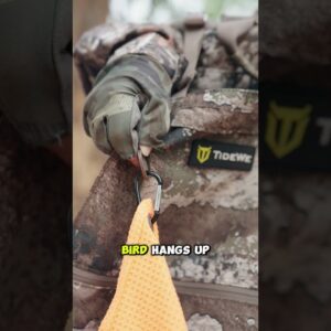 Keep your gear organized and your movement minimal. Success comes next.#TIDEWE #TurkeyHunting