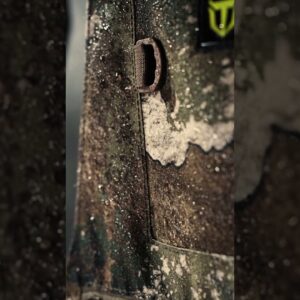 Wet grass and morning dew are no problem. Water beads off the FlexGrid so you can stay on the bird.