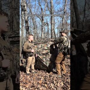 Step in. Hunt on. TIDEWE Vis360 with a big door makes it effortless. 🦃 #TIDEWE #Hunting