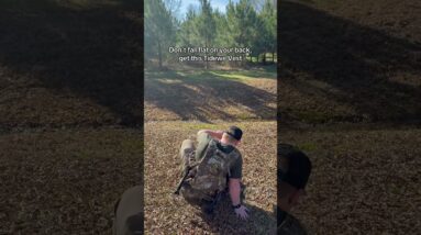 We got your back. Literally. #TIDEWE #TurkeyHunting #TurkeySeason
