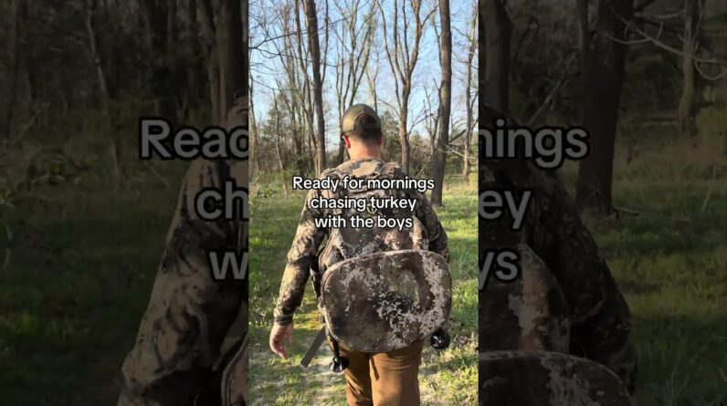 Ready for mornings chasing turkeys with the boys? 🦃 Weekend’s coming. Who’s getting out there? 👇