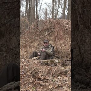 No trees when you’re hunting turkeys? No problem. 🦃