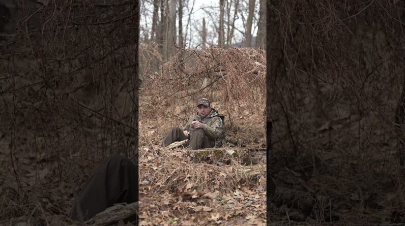 No trees when you’re hunting turkeys? No problem. 🦃