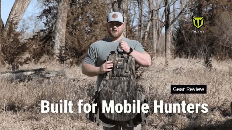 TIDEWE FlexGrid Turkey Vest | Built for Mobile Hunters