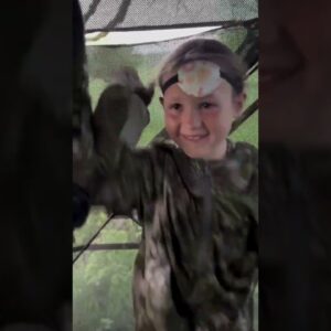 Inside the blind comes a little bit of everything. 🦃 The waiting. The laughs. Big congrats, Cora.