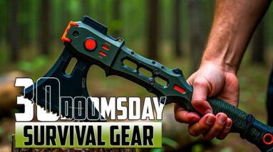 30 Coolest Doomsday Tactical & Survival Gear Every Prepper Must Have!