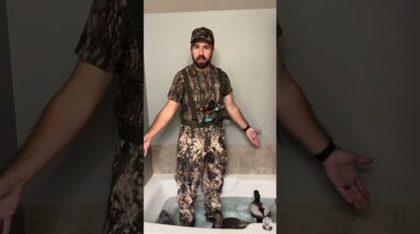 Practice makes perfect. Even when it looks a little ridiculous. 🦆Duck season, we’re getting ready!