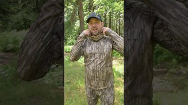 🦌A warm-weather hunting suit made for staying covered and comfortable in the field.#TIDEWE